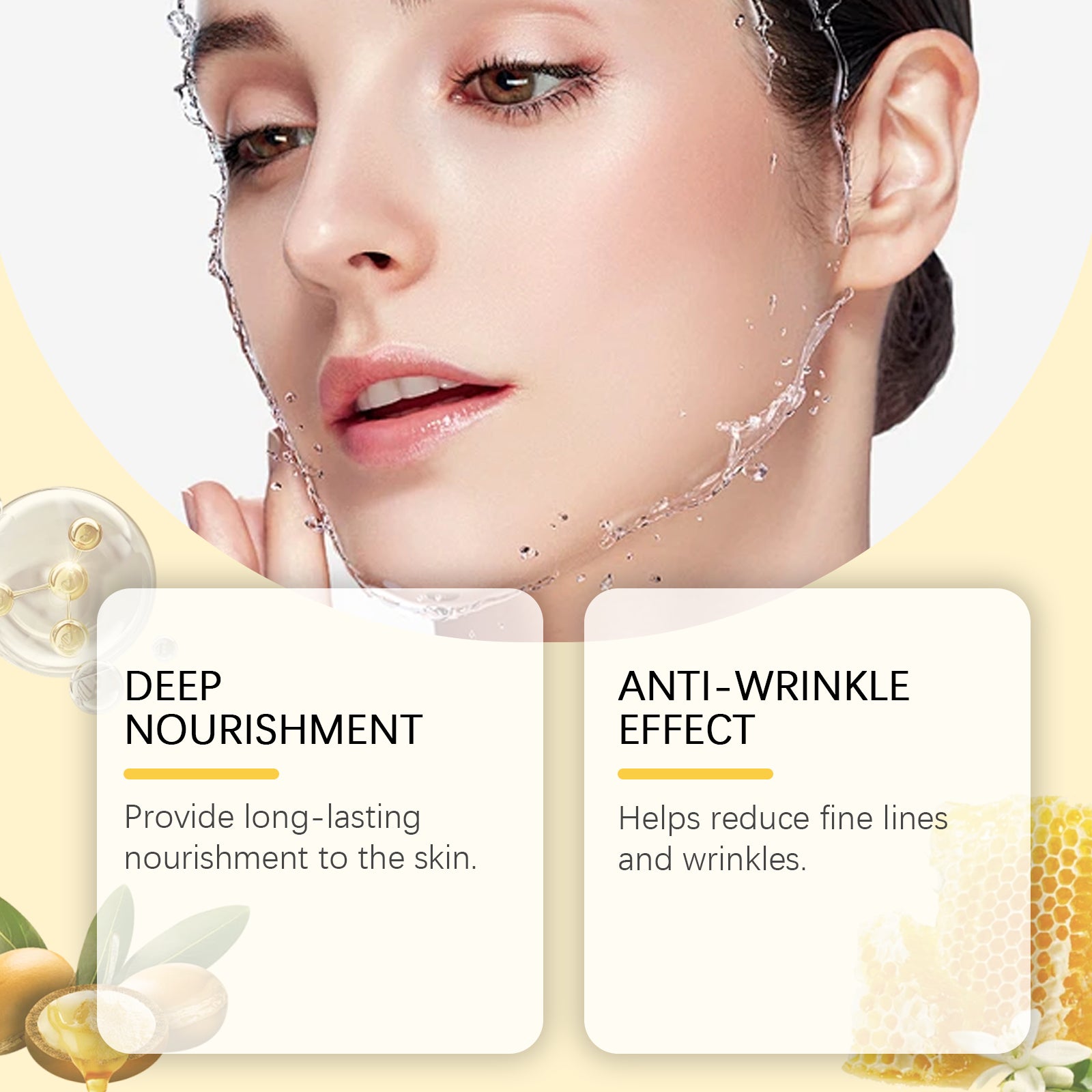 Propolis Moisturizer Stick, Long-Lasting Moisturizing And Gentle Care Of Dry Skin Daily Skin Care Facial Moisturizer Stick